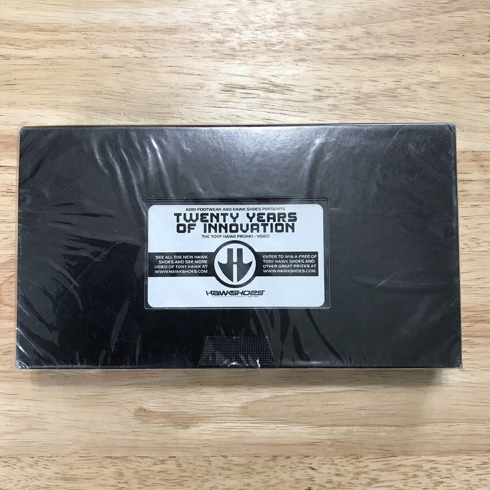 Adio Footwear And Hawk Shoes Twenty Years Of Innovation Tony Hawk‎ Promo VHS New